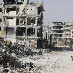 تم العثور على الجثث في مشفى بمدينة حرستا.. أرشيفية