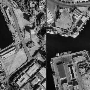 صور الأقمار الاصطناعية لآثار الدمار من ميناء اللاذقية