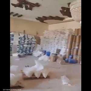 جانب من مصنع المخدرات