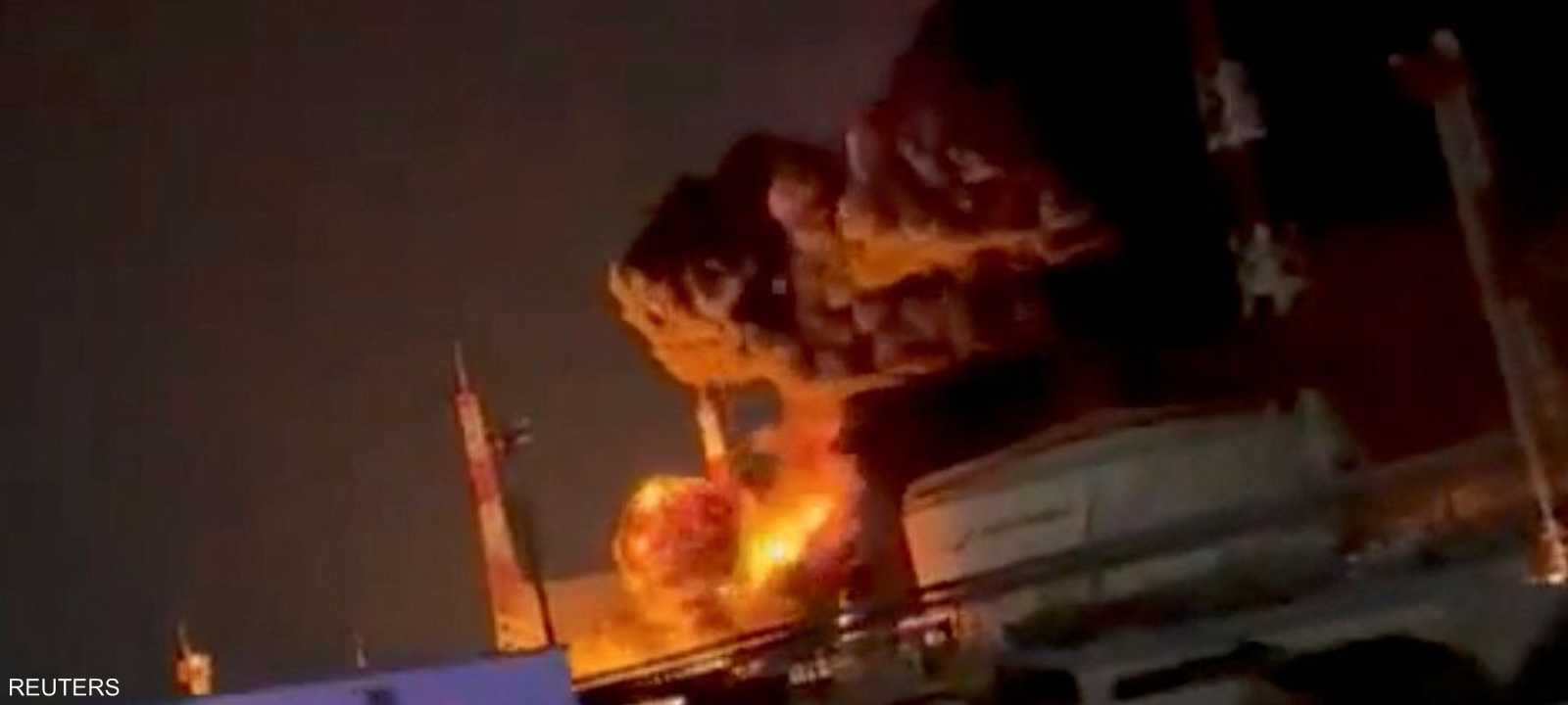 أوكرانيا قصفت منشأة نفطية في منطقة أوريول