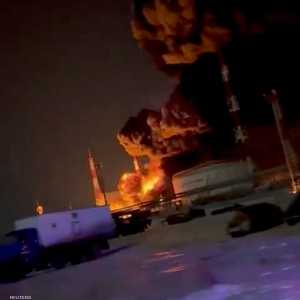 أوكرانيا قصفت منشأة نفطية في منطقة أوريول