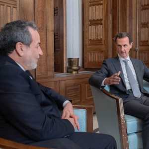 الأسد استقبل عراقجي