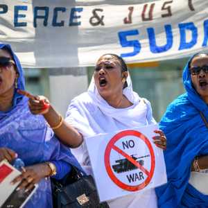 تظاهرة سودانية في جنيف تدعو لوقف الحرب