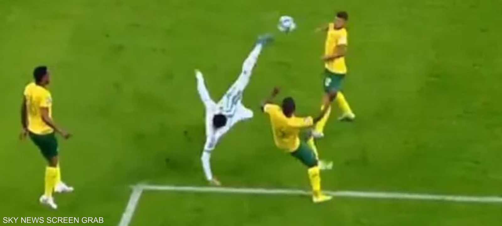 هدف بن زية في جنوب إفريقيا