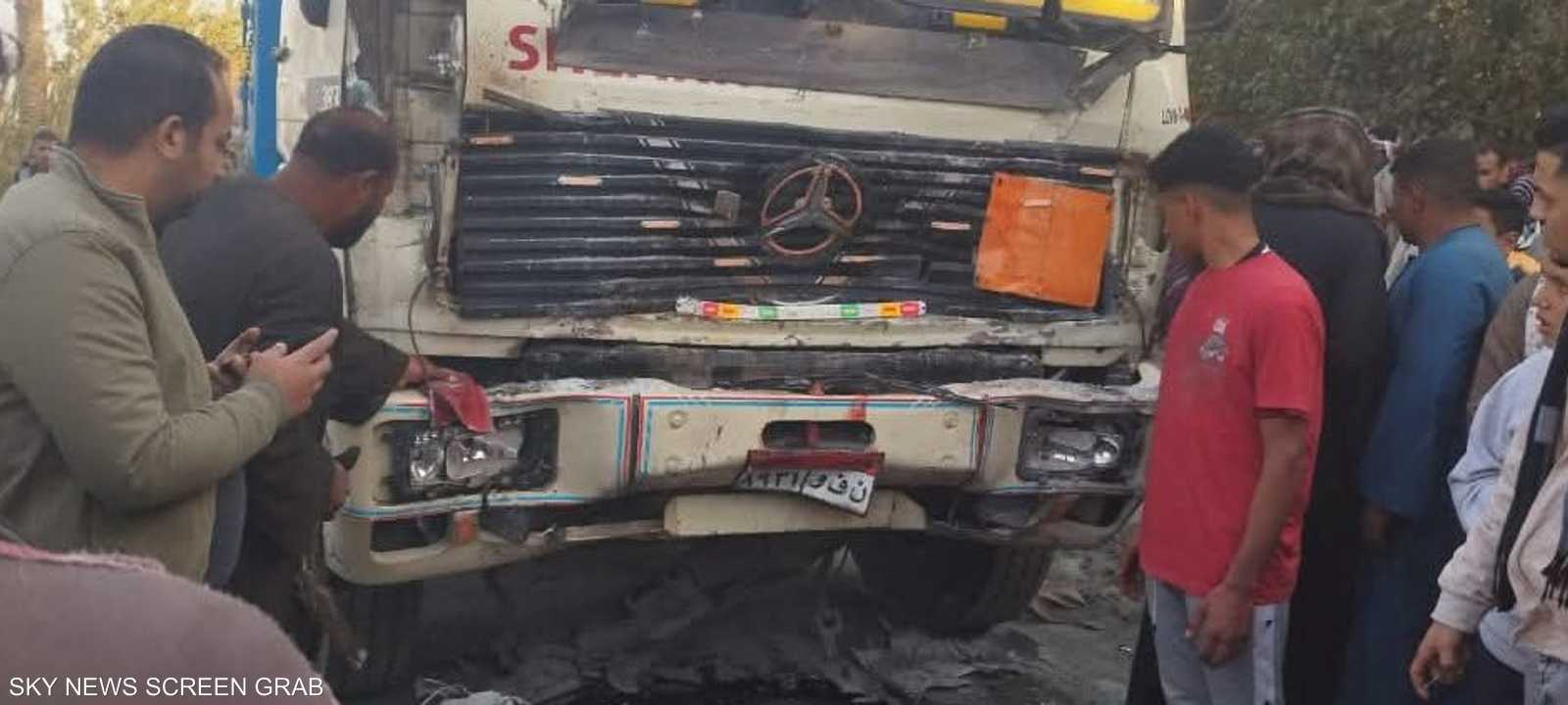 صورة للحادث المروع