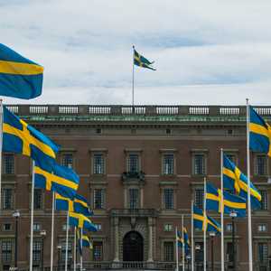 أرشيفية لعلم السويد