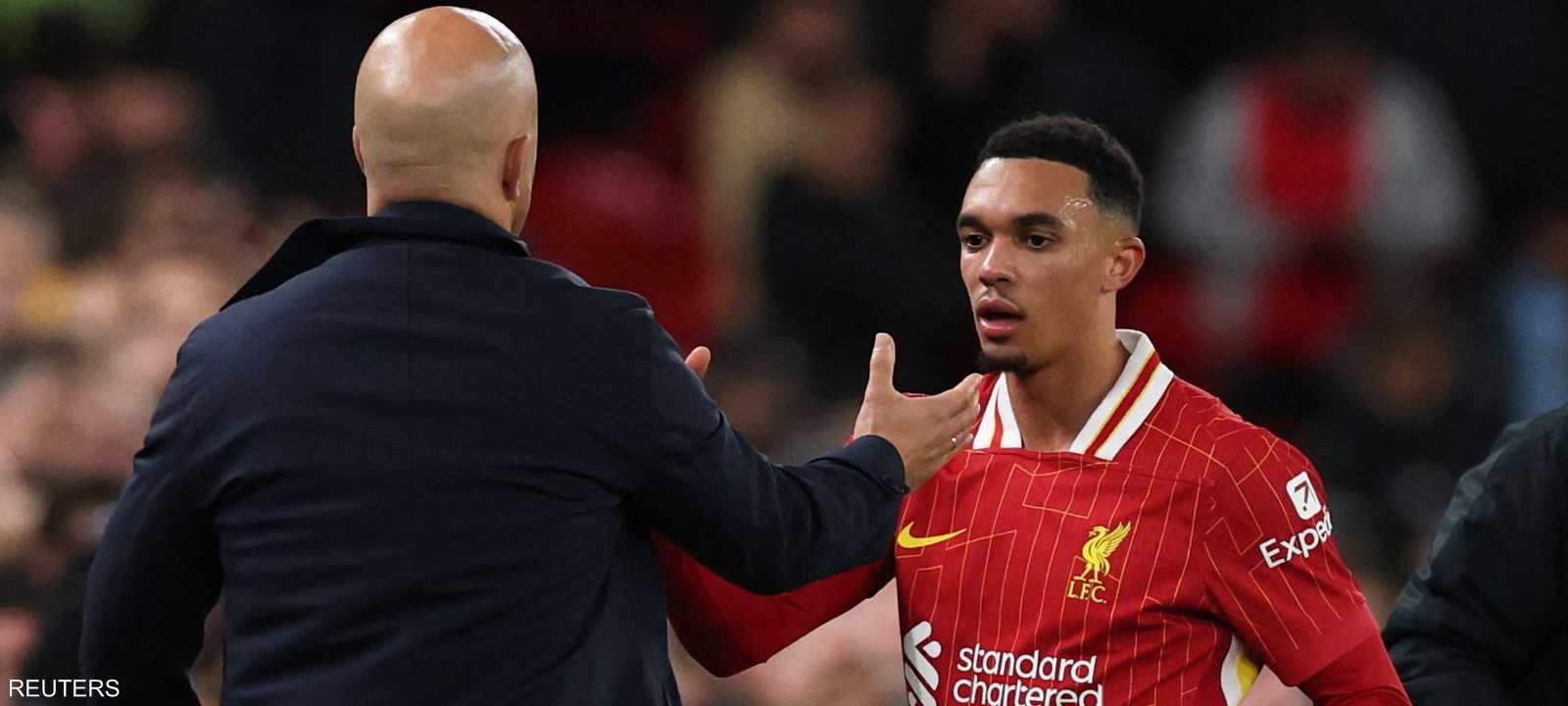 ترينت ألكسندر أرنولد مدافع فريق ليفربول