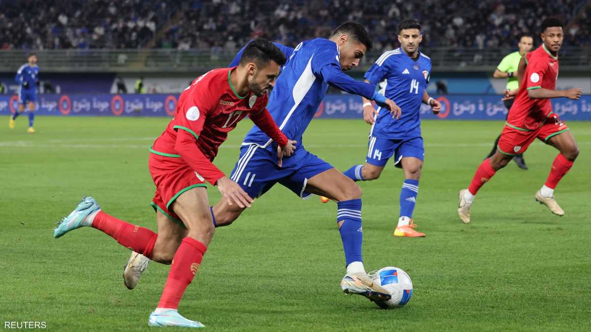 التعادل الإيجابي 1-1 كانت نتيجة الافتتاح بين الكويت وعمان