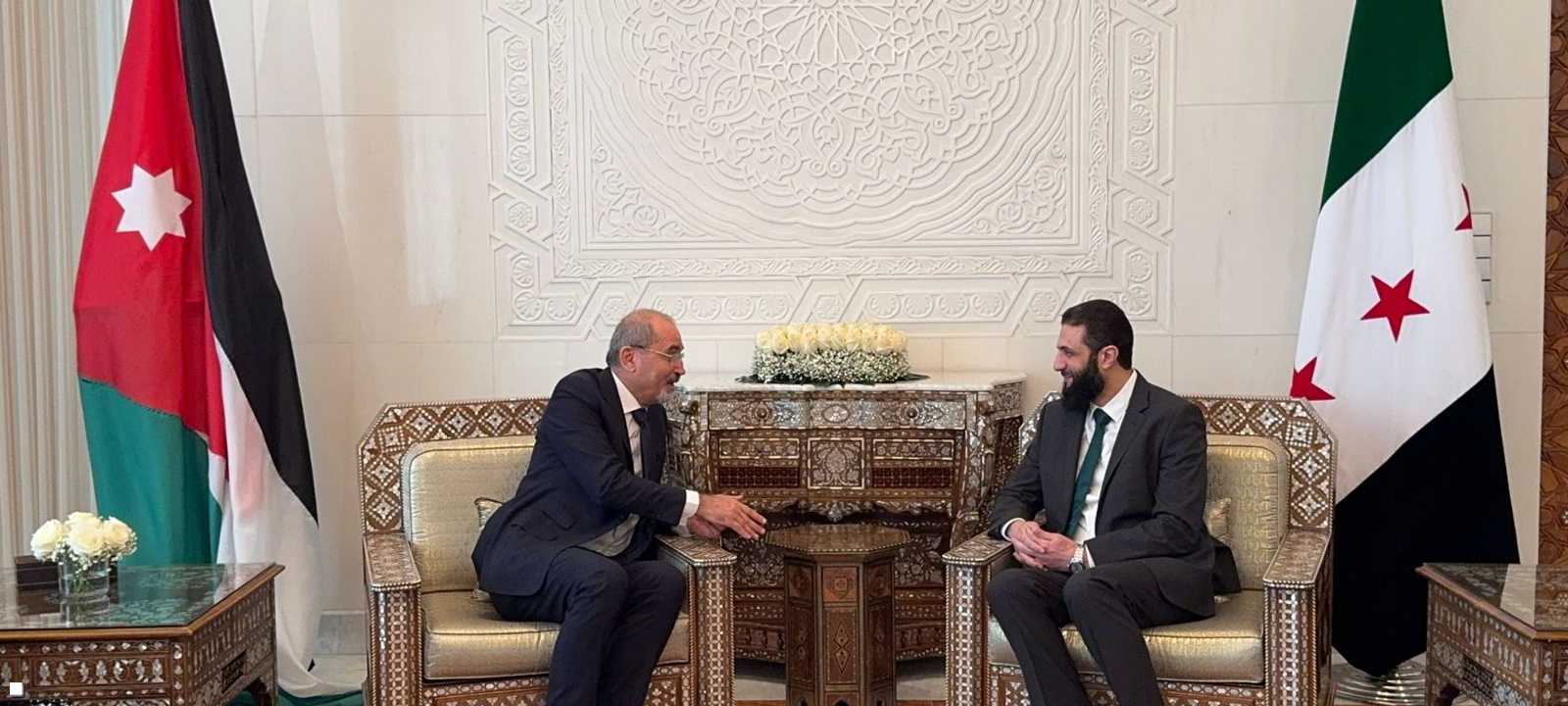 الجولاني التقى الصفدي في دمشق