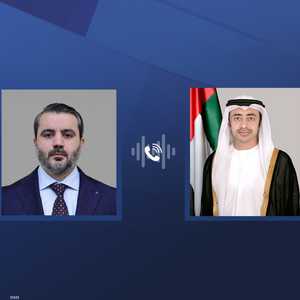 عبدالله بن زايد يبحث التطورات مع وزير خارجية سوريا