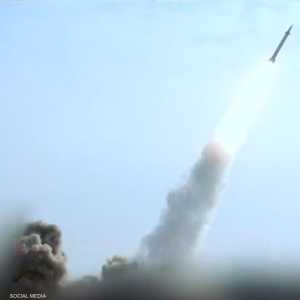 أرشيفية لإطلاق صاروخ حوثي