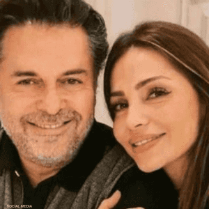 راغب علامة وزوجته جيهان علامة