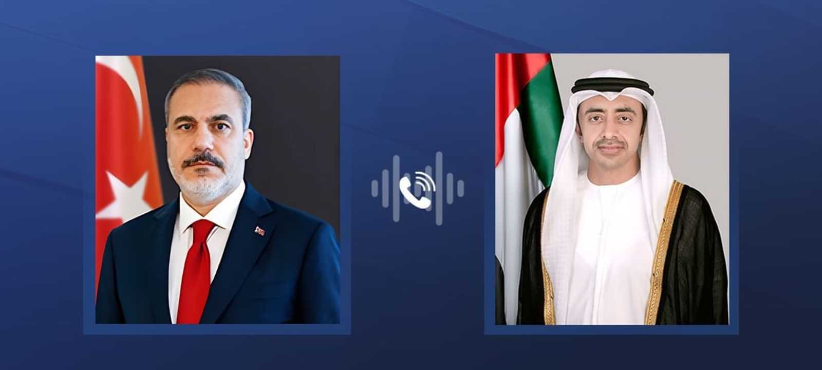 عبدالله بن زايد وهاكان فيدان