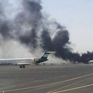 إسرائيل قصقت عدد من الطائرات المدنية بمطار صنعاء