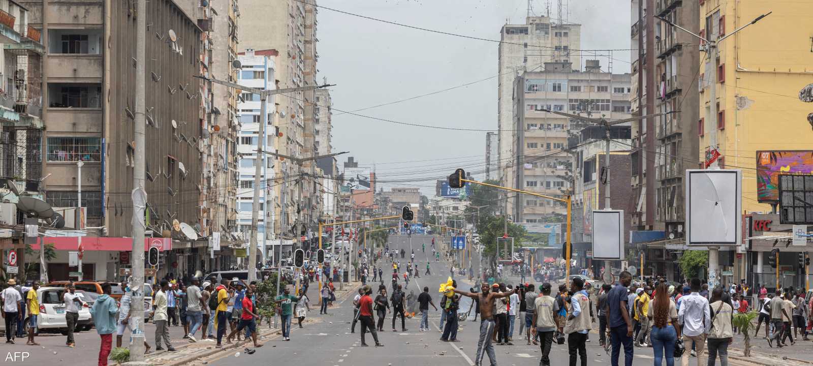 اندلعت أعمال العنف عقب إعلان نتيجة الانتخابات