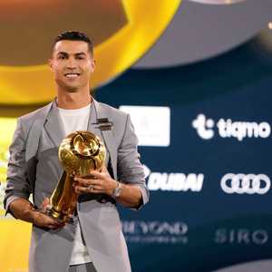رونالدو فاز بجائزة غلوب سوكر لأفضل لاعب في الشرق الأوسط