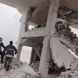 وقع الانفجار في مدينة عدرا الصناعية في ريف دمشق