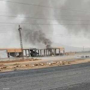 انفجار مستودع أسلحة قرب العاصمة السورية