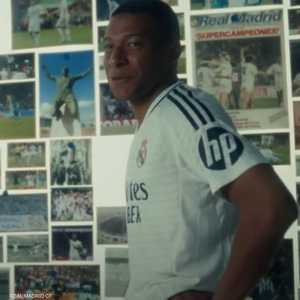 مبابي خلال فيديو الإعلان