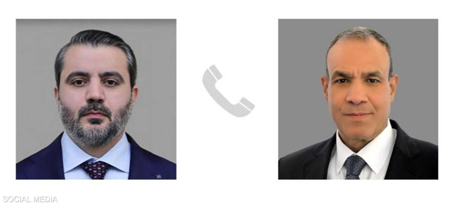 اتصال هاتفي بين الشيباني وعبد العاطي