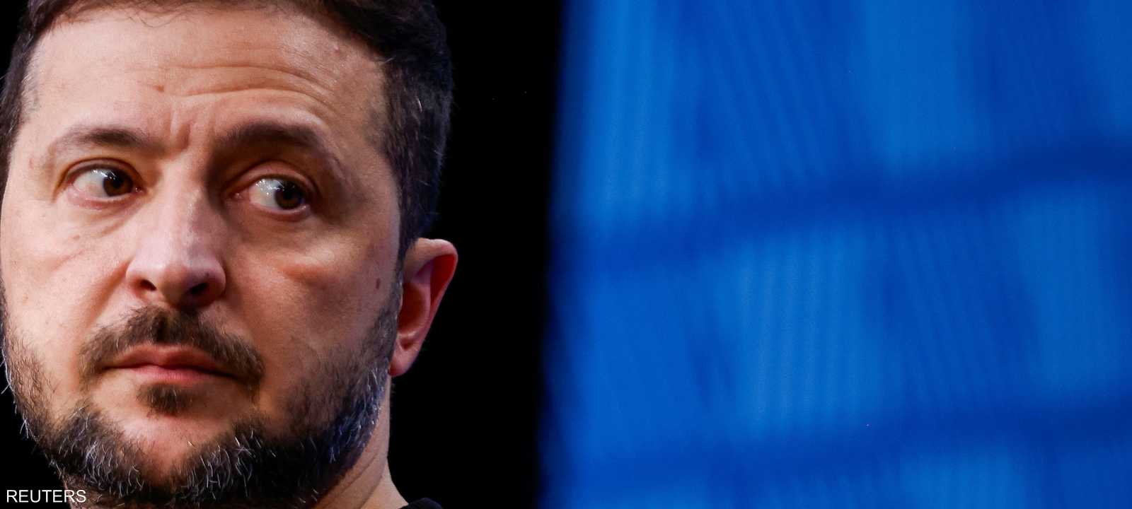 الرئيس الأوكراني فولوديمير زيلينسكي