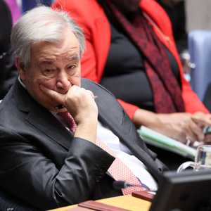 الأمين العام للأمم المتحدة أنطونيو غوتيريس