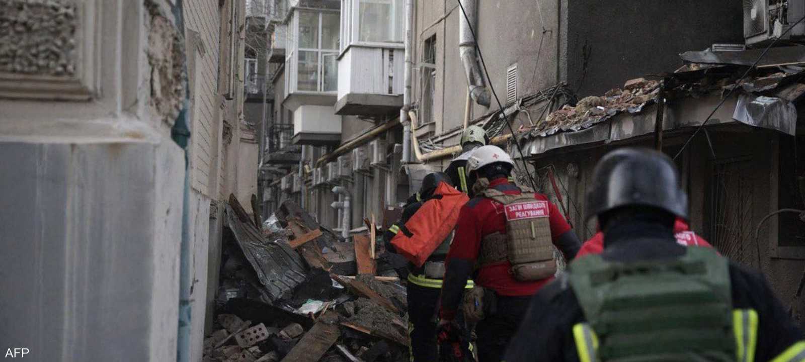 انتقد زيلينسكي الهجوم الروسي