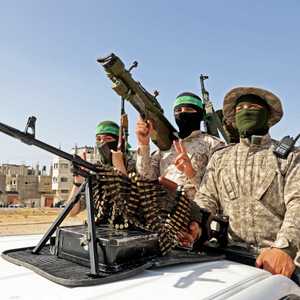 أرشيفية لعناصر من كتائب القسام في قطاع غزة