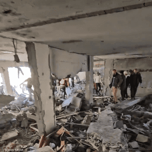 لقطات متداولة من الغارة الإسرائيلية