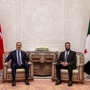 هاكان فيدان وأحمد الشرع