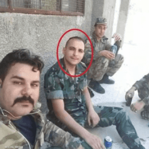 صورة متداولة لأوس سلوم