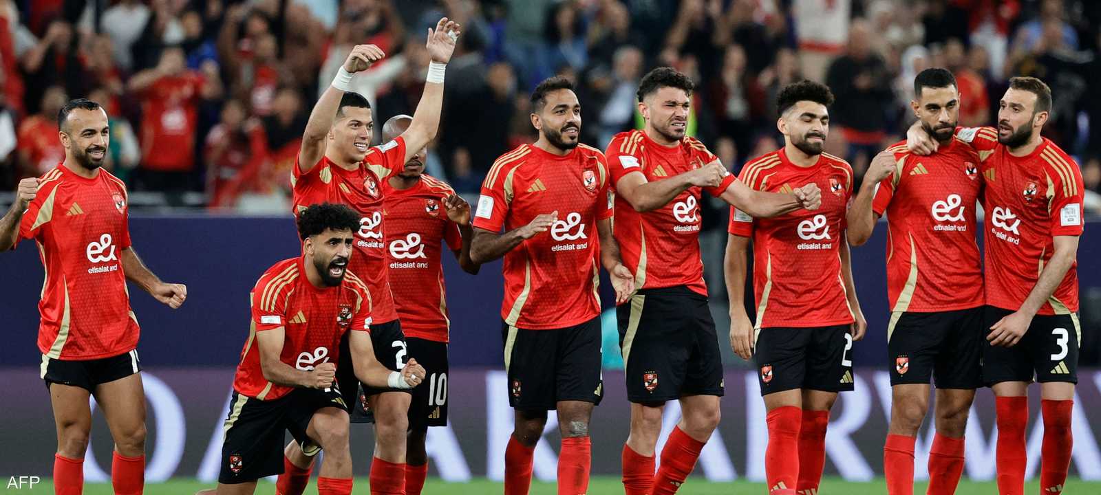 أرشيفية للاعبي الأهلي المصري