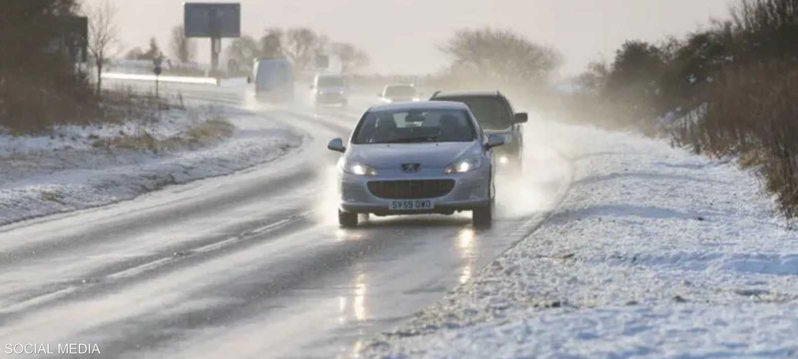 مناطق عدة من بريطانيا تتعرض لمناخ قاس
