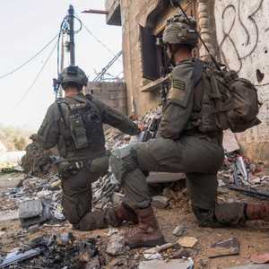 أرشيفية لجنود إسرائيليين في غزة