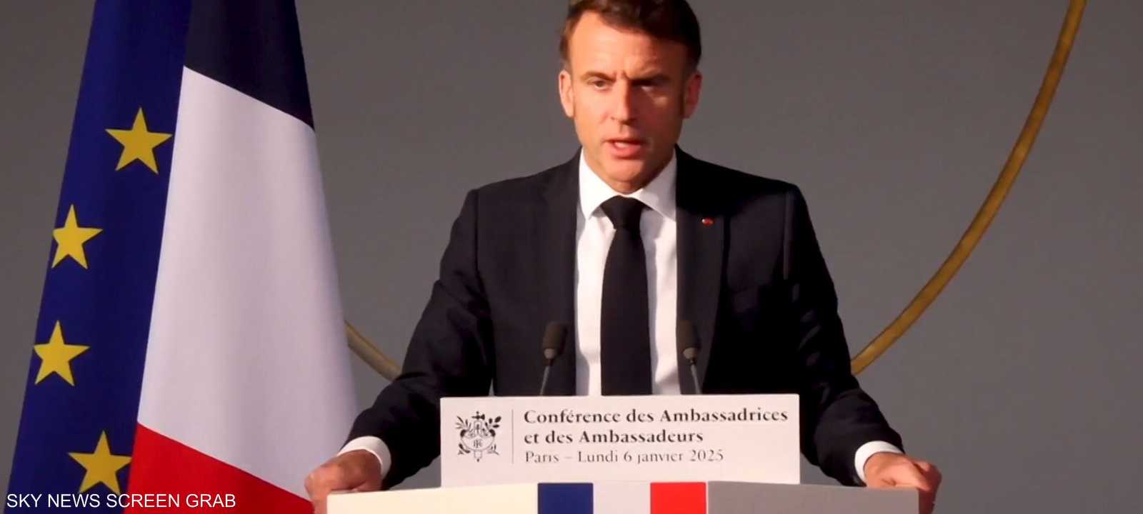 ماكرون: إيران هي "التحدي الإستراتيجي والأمني الرئيسي"