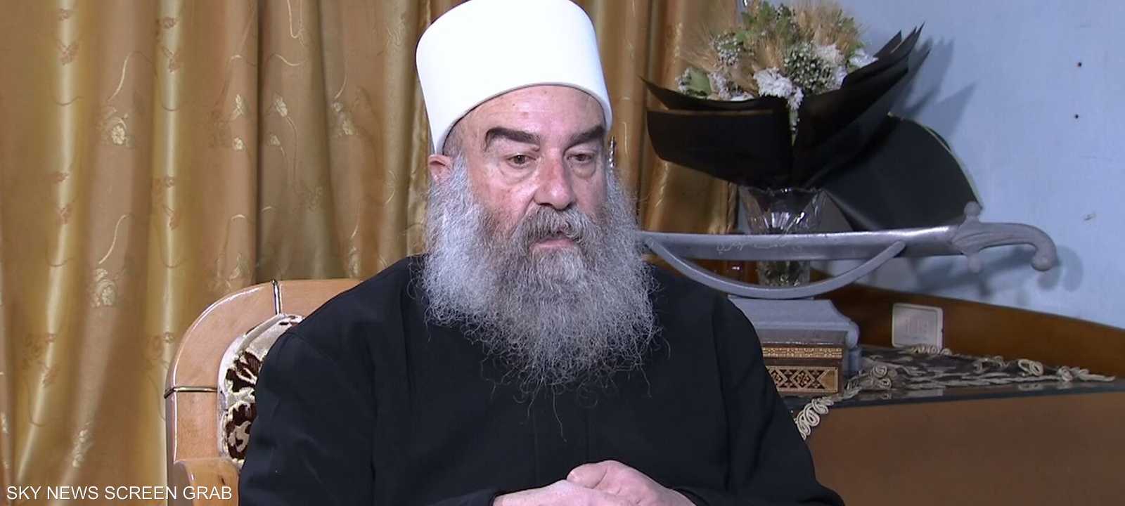 زعيم طائفة الموحدين الدروز في سوريا، الشيخ حكمت الهجري