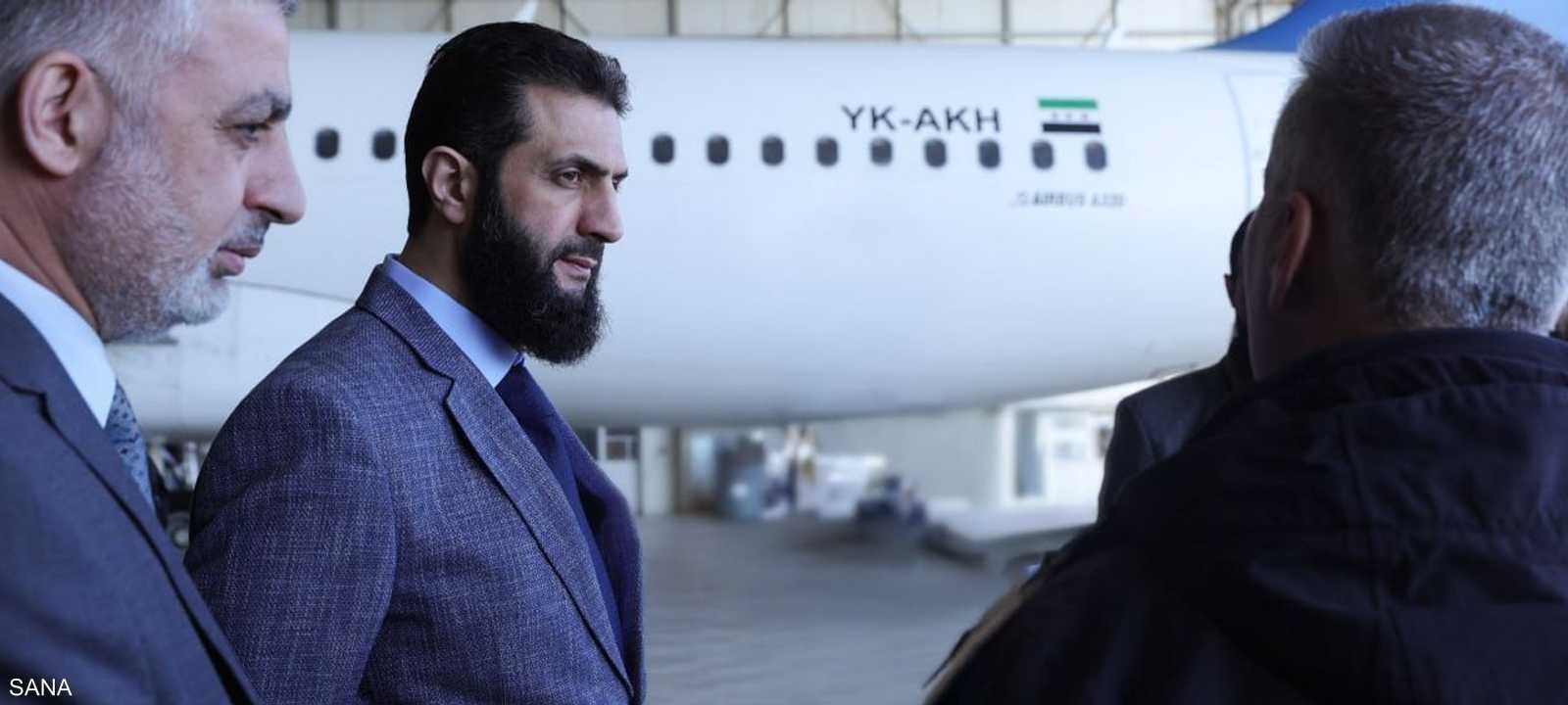 الشرع في مطار دمشق