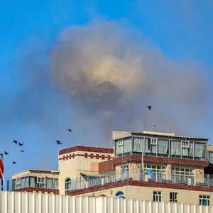 أرشيفية لآثار غارة سابقة على صنعاء