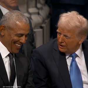 مزاح بين ترامب وأوباما
