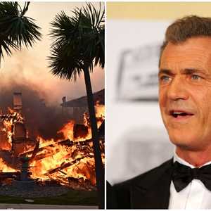 حرائق التهمن منزل الممثل ميل غيبسون