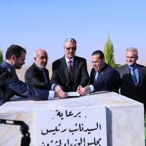وزير النفط العراقي يضع حجر الأساس لمشروع الغاز الجديد