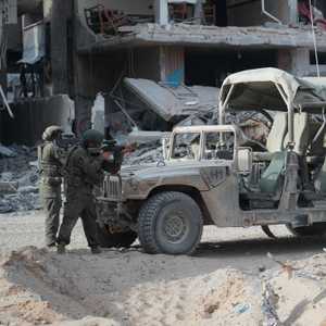 أرشيفية لجنود إسرائيليين في غزة