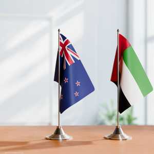 الإمارات ونيوزيلندا