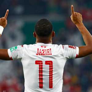 الجزيري بقميص المنتخب التونسي