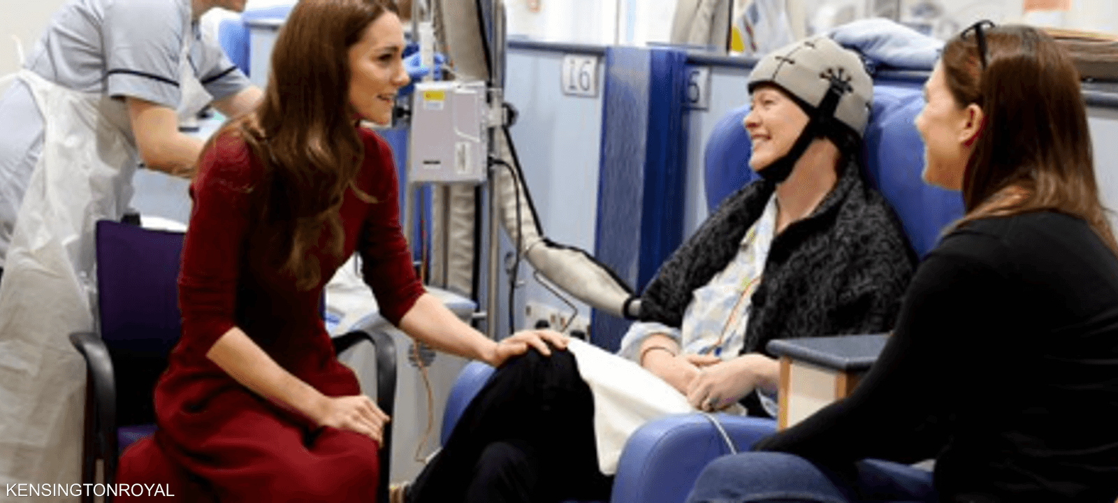 كيت ميدلتون في المستشفى الذي تلقت فيه العلاج