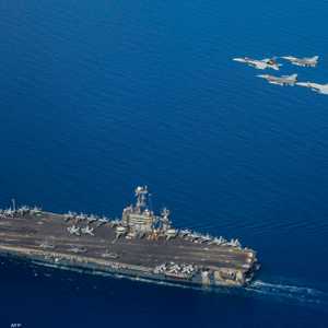 أرشيفية لحاملة الطائرات الأميركية يو أس أس هاري ترومان