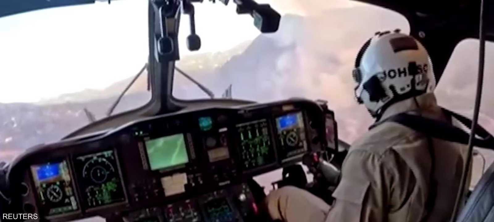 جهود جبارة في محاولة إطفاء حرائق لوس أنجلوس