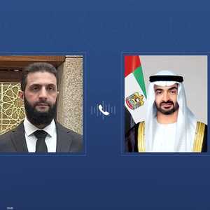 الشيخ محمد بن زايد أكد موقف الإمارات الثابت تجاه دعم سوريا