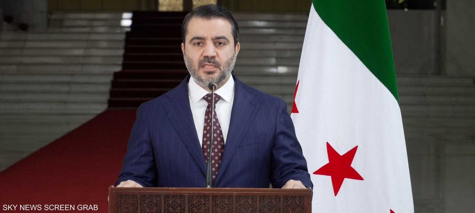 وزيرُ الخارجية السوري، أسعد الشيباني،