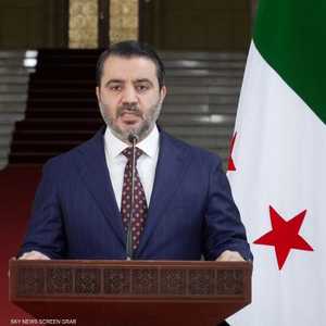 وزيرُ الخارجية السوري، أسعد الشيباني،